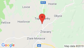 Google map: Železničná ulica 951 93 Topoľčianky